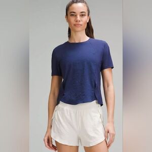 Lululemon Lightweight Stretch Running T-Shirt Airflow size 4